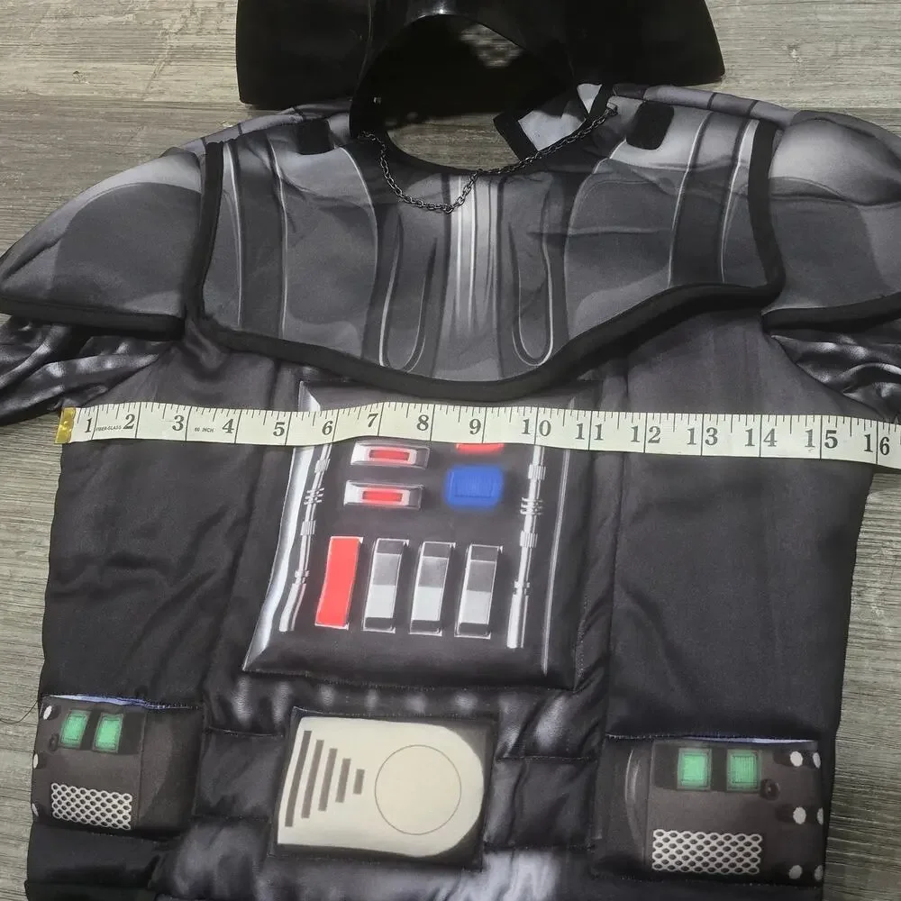 Star Wars Rubie's Darth Vader Mask & One Piece Halloween Costume Cosplay - Picture 9 of 12